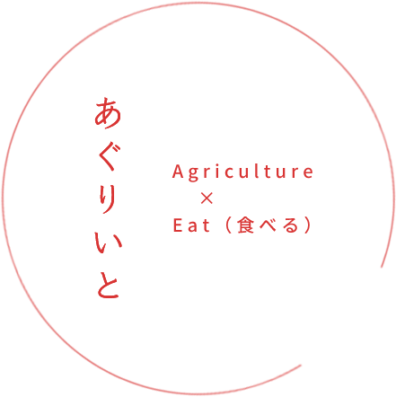 あぐりいと=Agriculture×Eat（食べる）